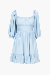 Celeste Bow Tie Back Mini Dress