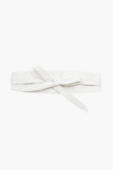 Vegan Leather Wrap Belt