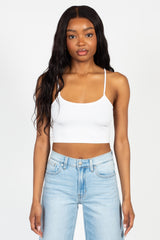 C'est Moi Crop Tank Top
