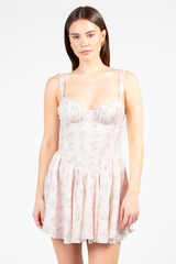Maude Floral Mini Dress