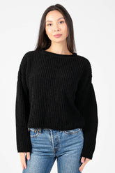 Emara Textured Knit Sweater