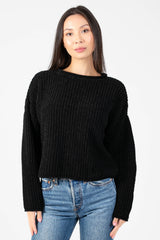 Emara Textured Knit Sweater