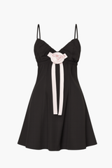 Maeve Rose Applique Mini Dress