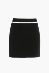 Cassandra Ribbed Knit Skirt