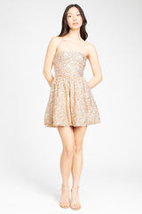 Luxe Sequin Bubble Mini Dress