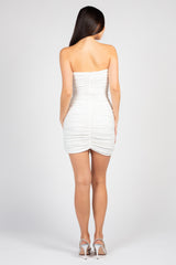 Kendra Strapless Cut Out Mini Dress