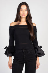 Presley Off The Shoulder Knit Top