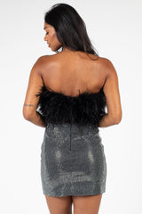 La Marque® Zaina Feather Bustier