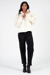 Cuddle Up Half Zip Fleece Jacket