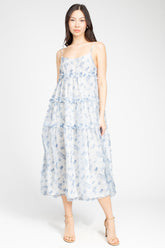 Elysia Floral Midi Dress