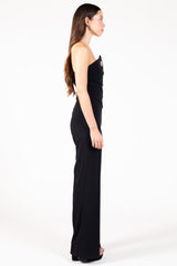 Rosavind Strapless Asymmetrical Jumpsuit