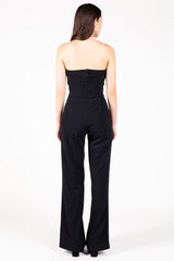 Rosavind Strapless Asymmetrical Jumpsuit