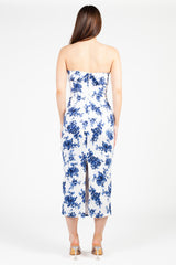 Alina Floral Bodycon Midi Dress