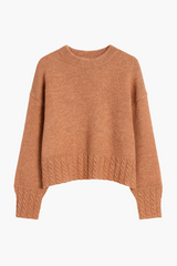Edith Open Bow Back Knit Sweater