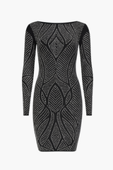 Roxie Rhinestone Bodycon Dress