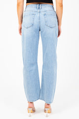 Flying Monkey® High Waisted Wide Barrel Jean