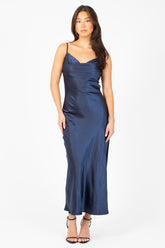 Jillian Side Slit Midi Dress