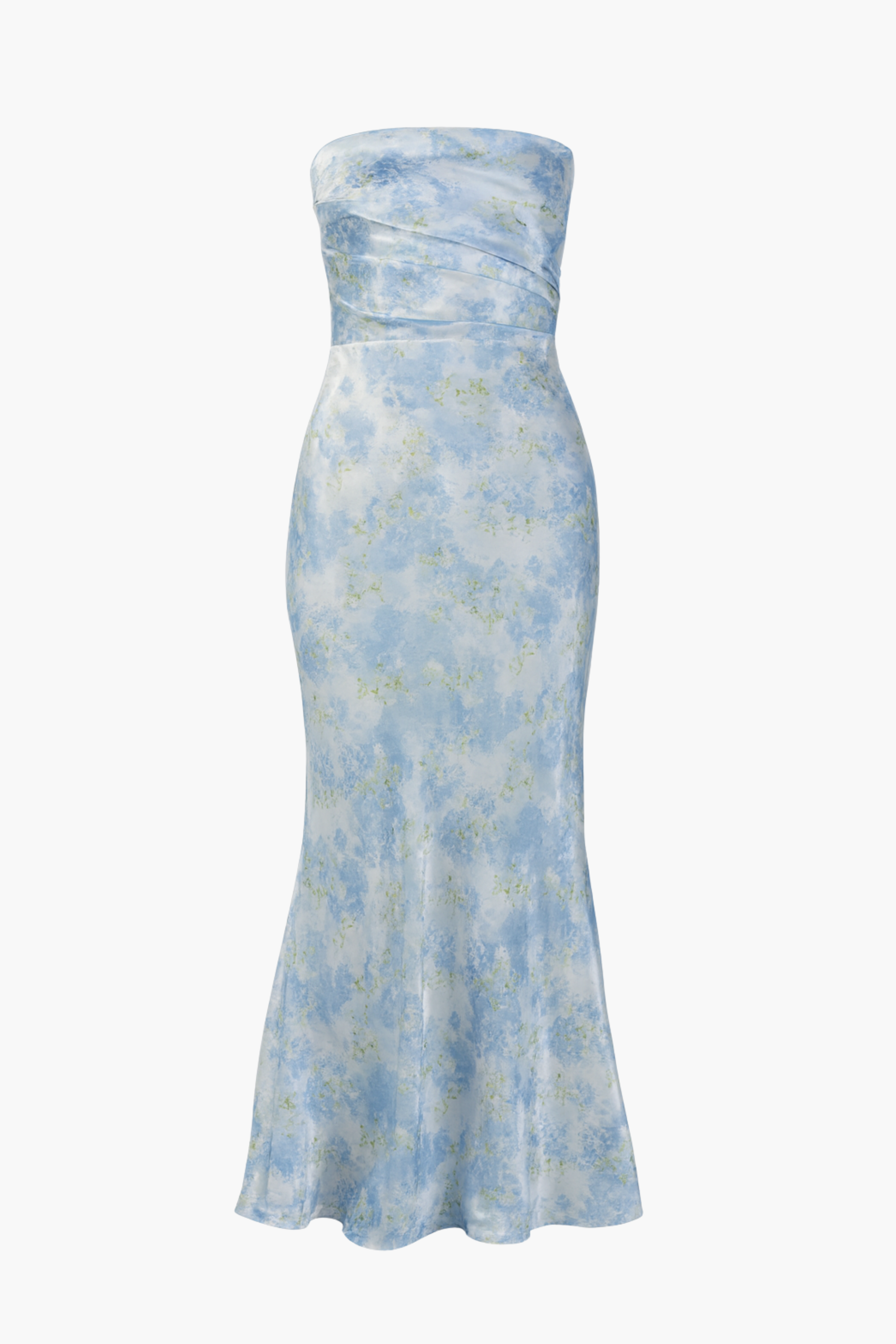 Novalie Floral Satin Maxi Dress