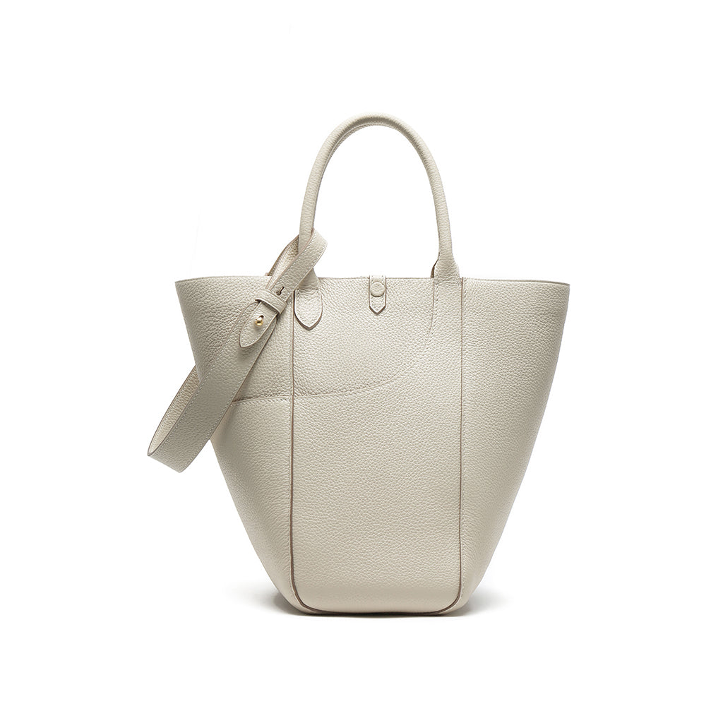 Handmade Leather Tote Bag - Large Size