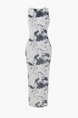 Serenelle Printed Midi Dress
