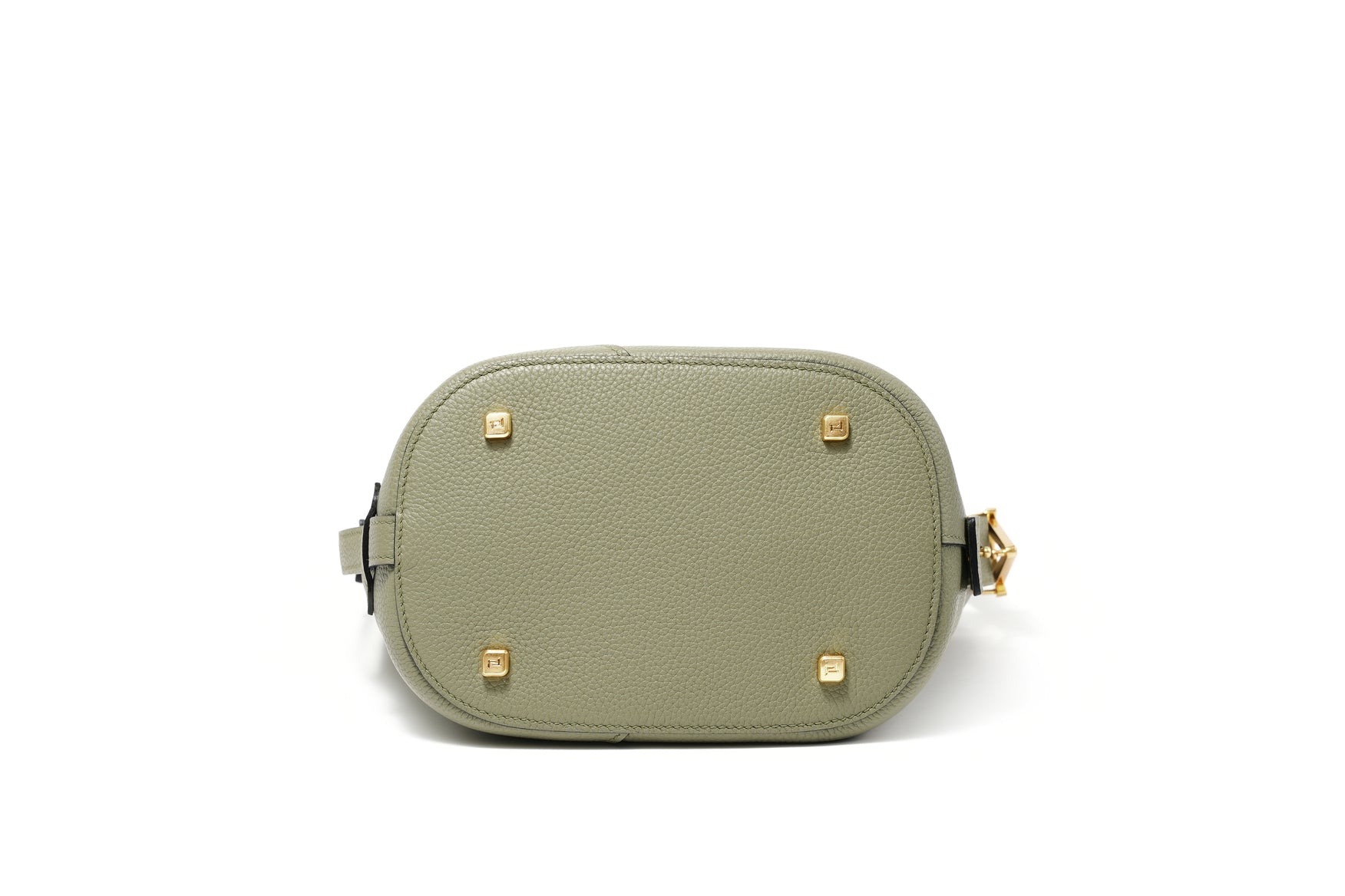 Handmade Leather Shoulder Bucket Bag