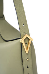Handmade Leather Shoulder Bucket Bag