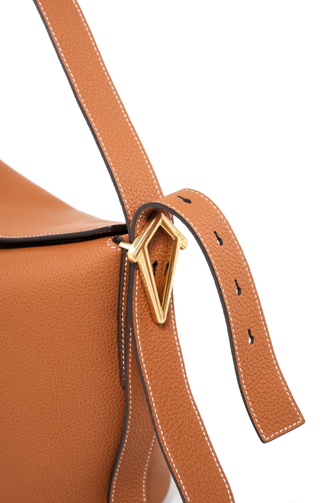 Handmade Leather Shoulder Bucket Bag