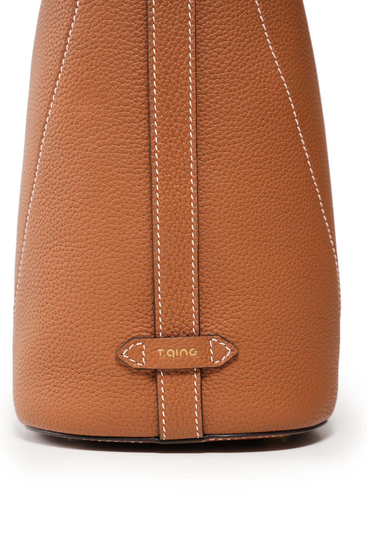 Handmade Leather Shoulder Bucket Bag