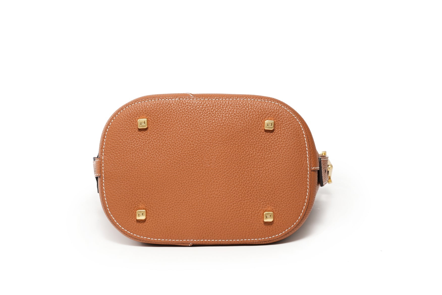 Handmade Leather Shoulder Bucket Bag