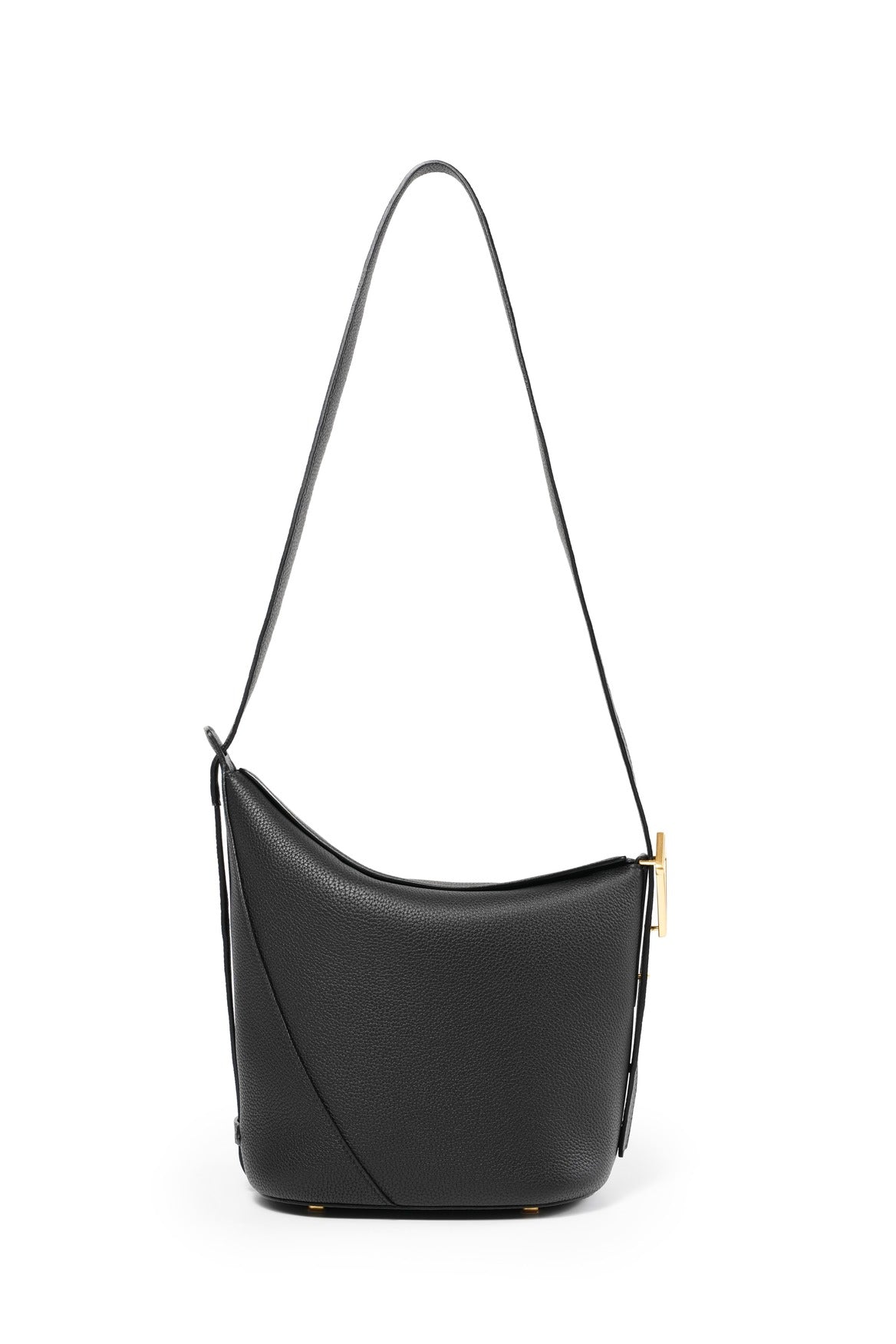 Handmade Leather Shoulder Bucket Bag