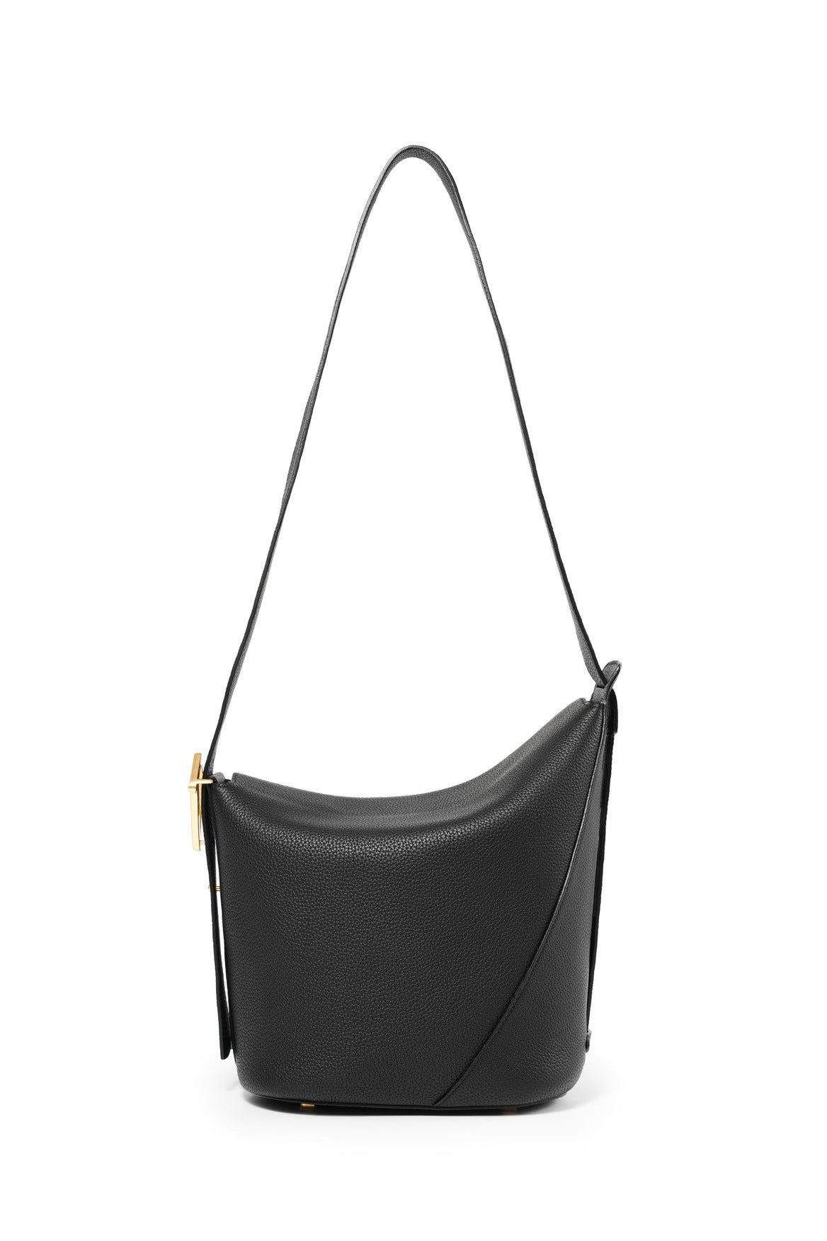 Handmade Leather Shoulder Bucket Bag