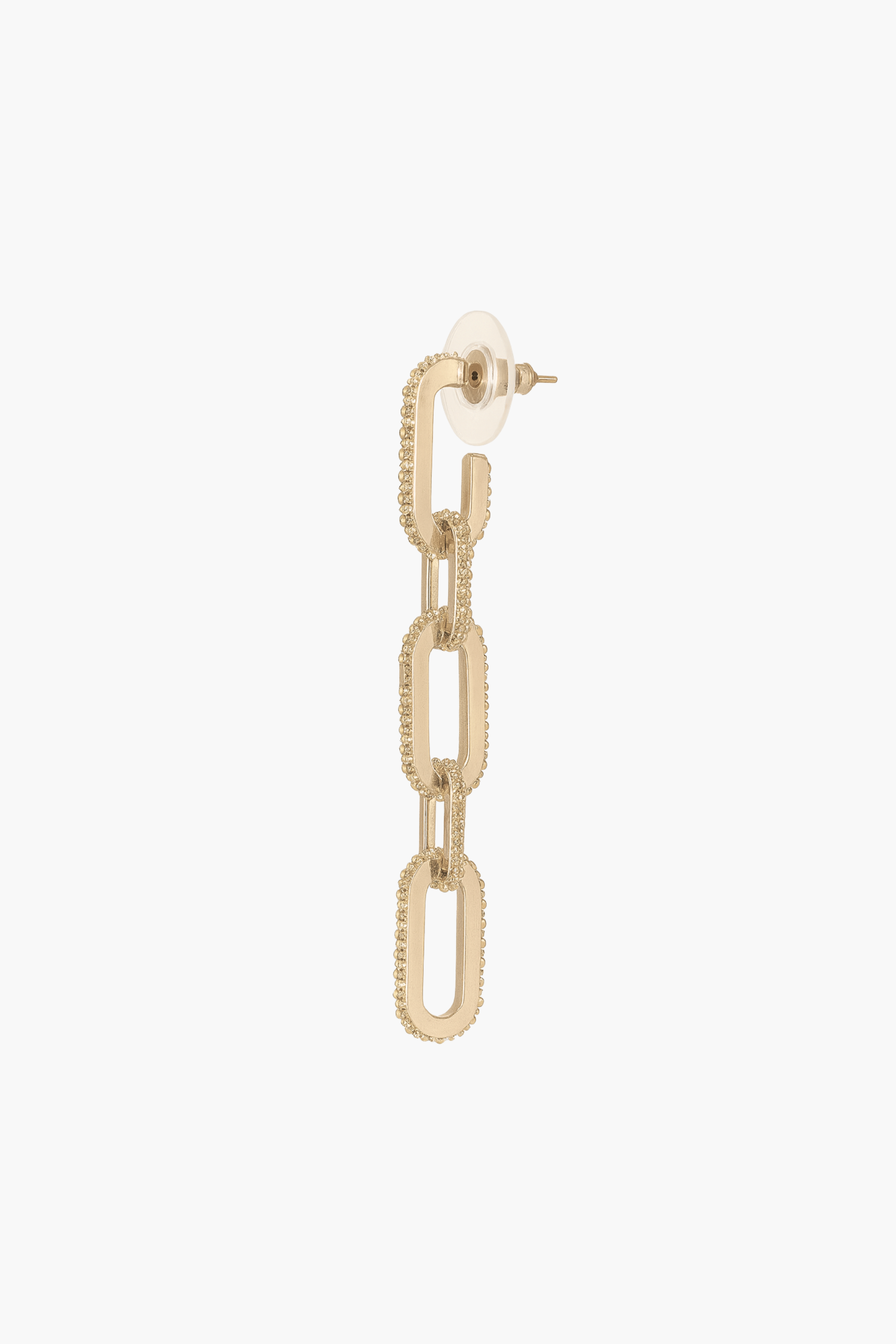 Rhinestone Chain Link Earrings