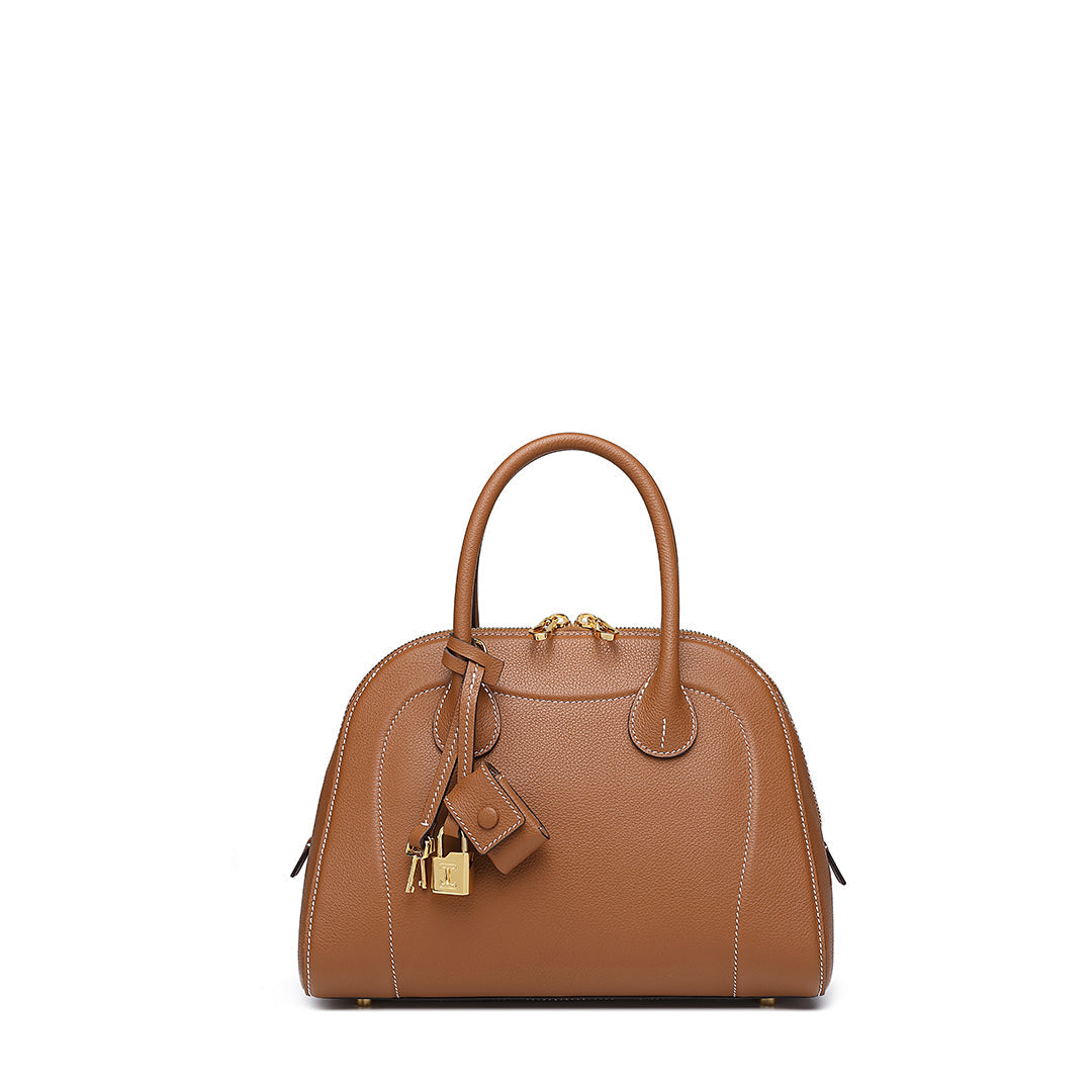 Handmade Leather Shell Tote Bags