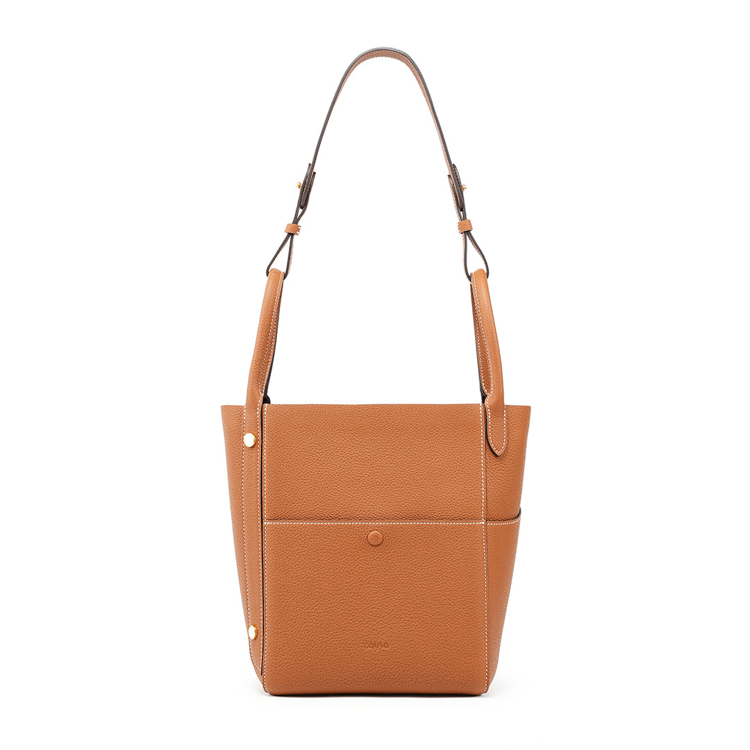 Handmade Leather Tote Bag - Large Size