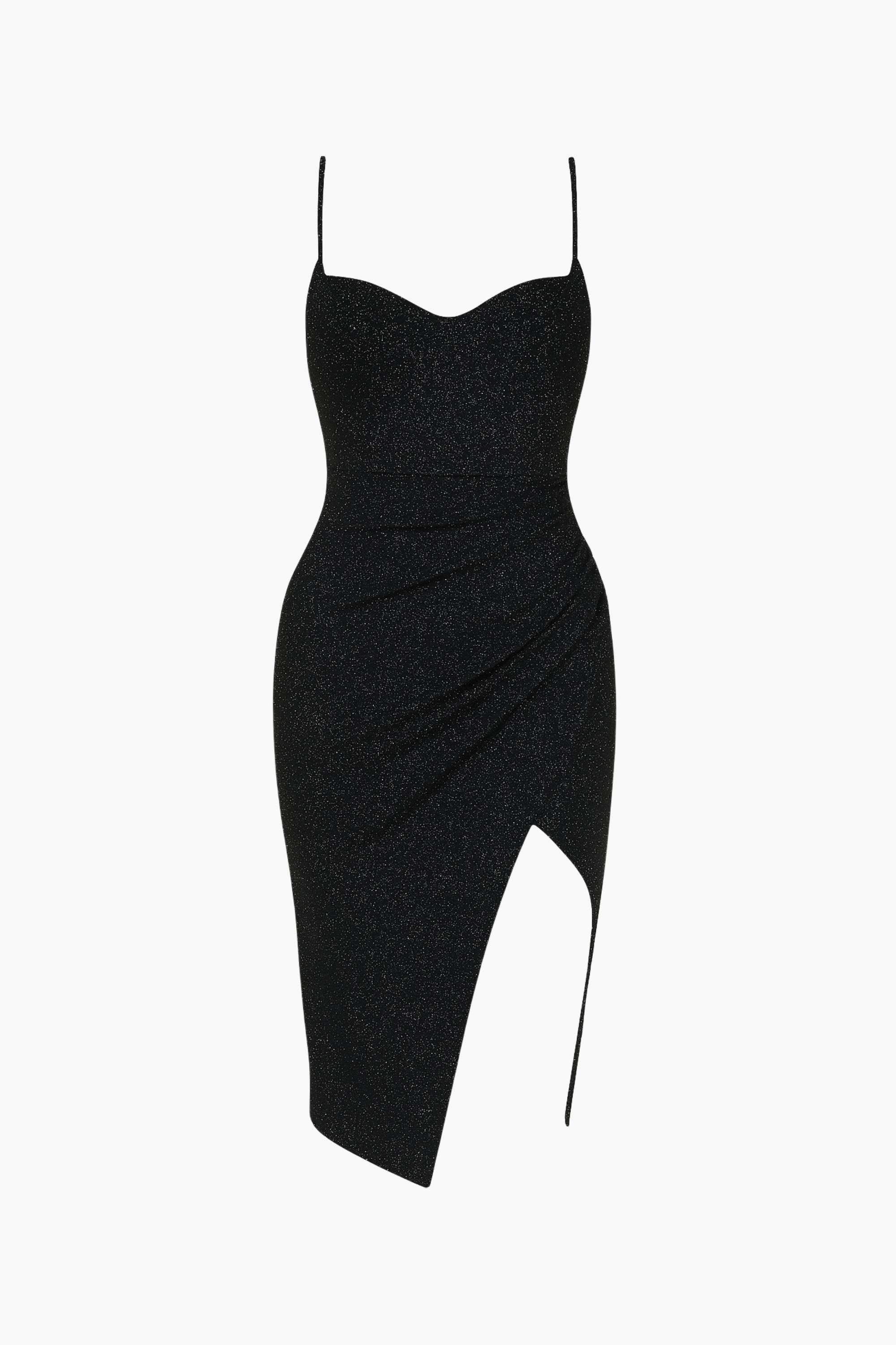 Tinsley Tulip Hem Shimmer Midi Dress