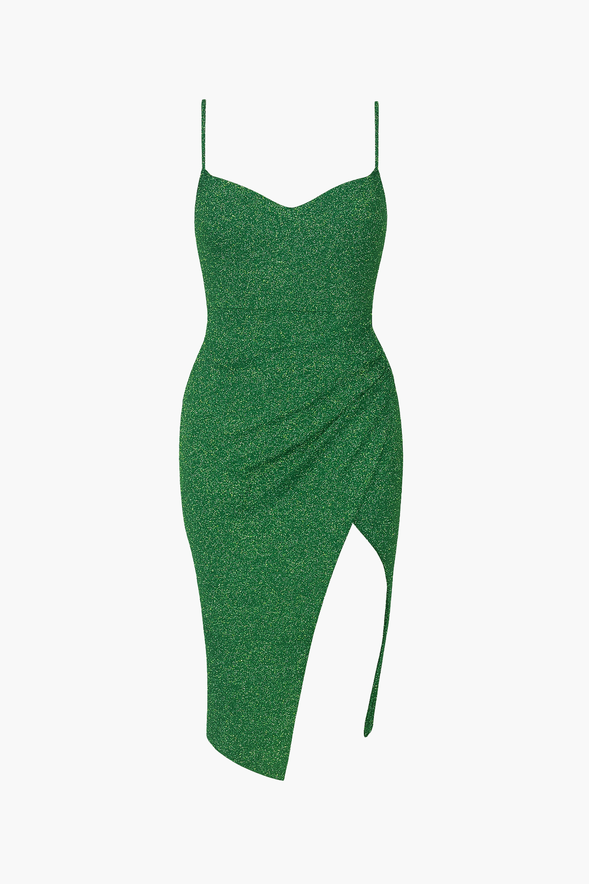 Tinsley Tulip Hem Shimmer Midi Dress