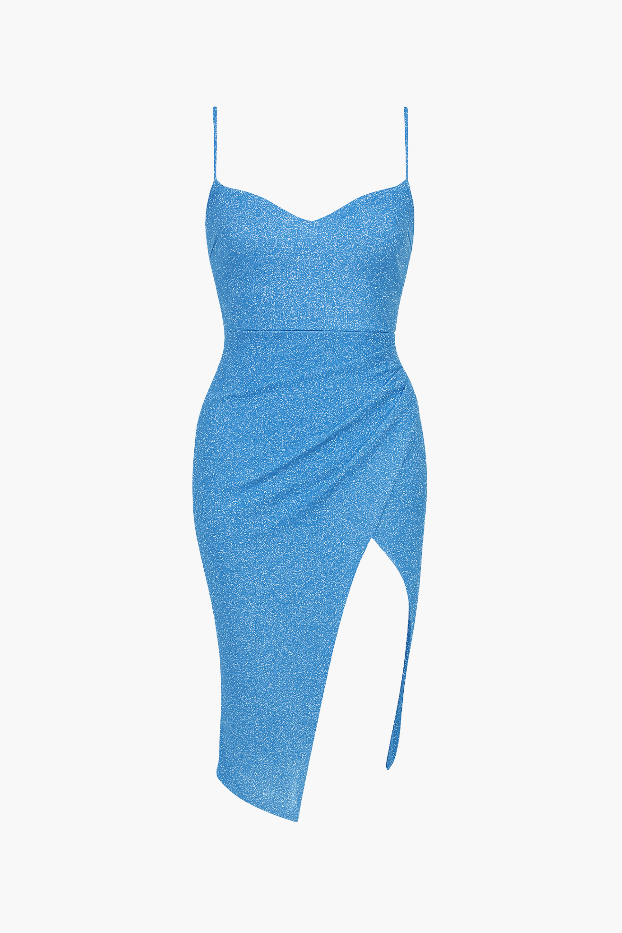 Tinsley Tulip Hem Shimmer Midi Dress
