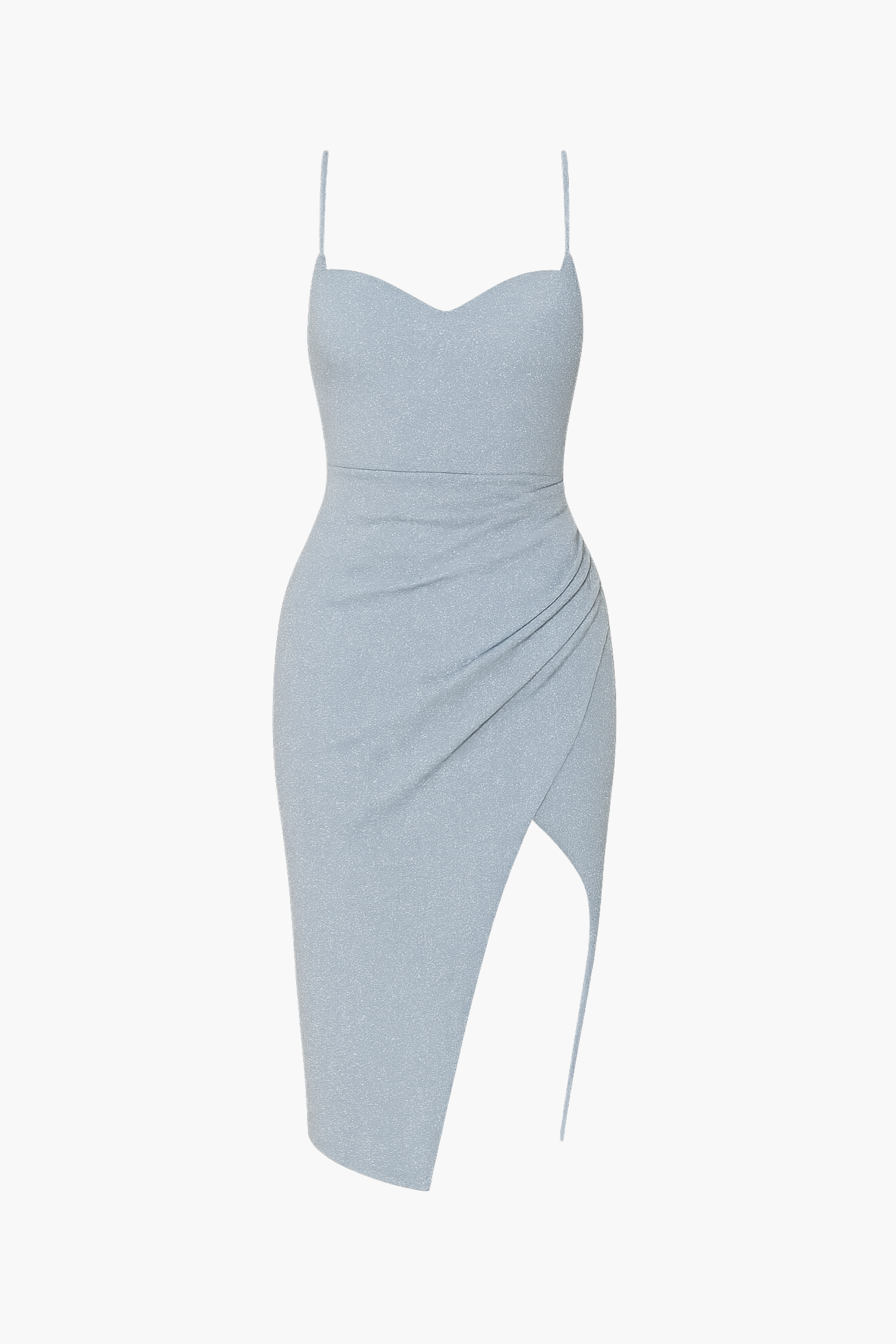 Tinsley Tulip Hem Shimmer Midi Dress