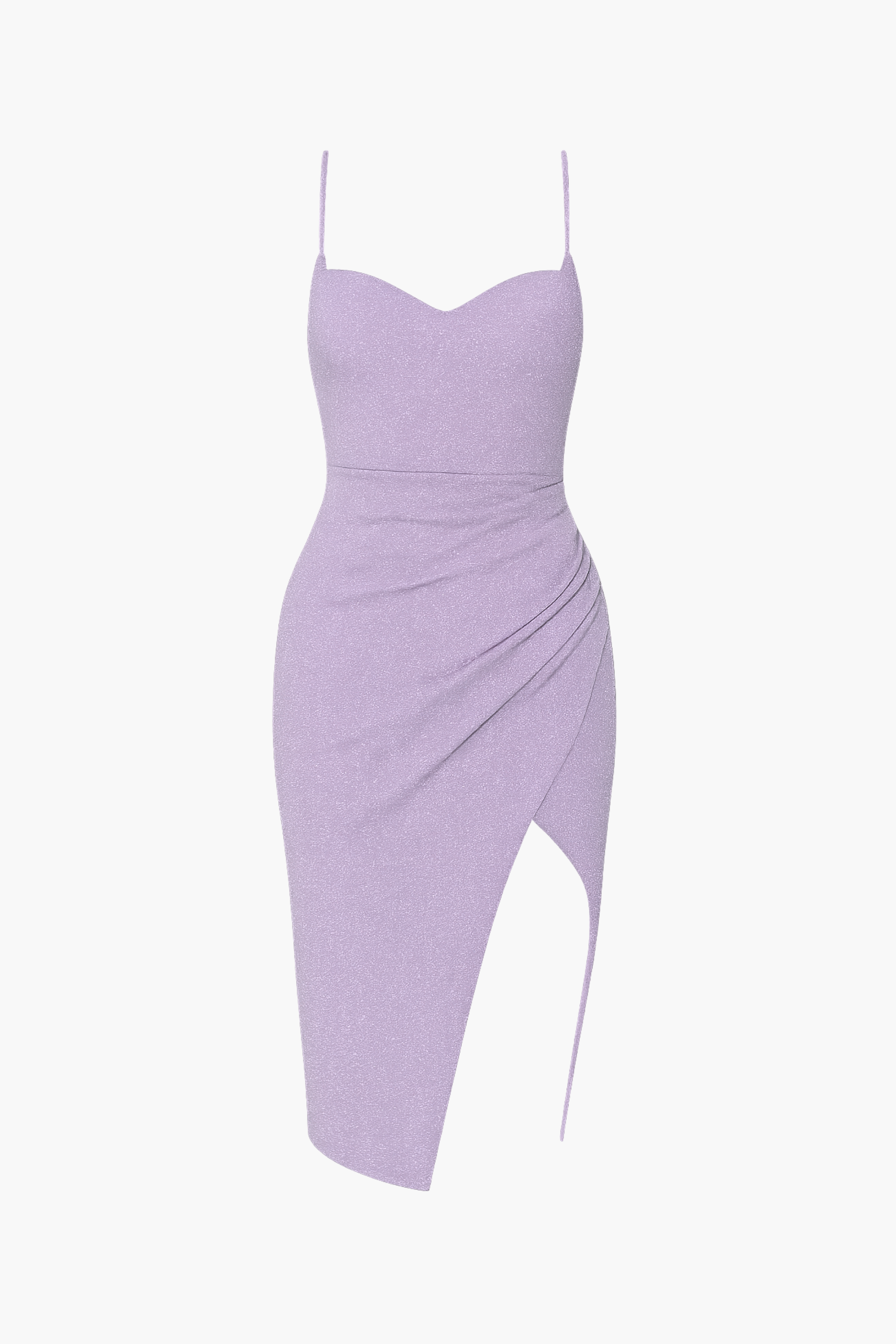 Tinsley Tulip Hem Shimmer Midi Dress