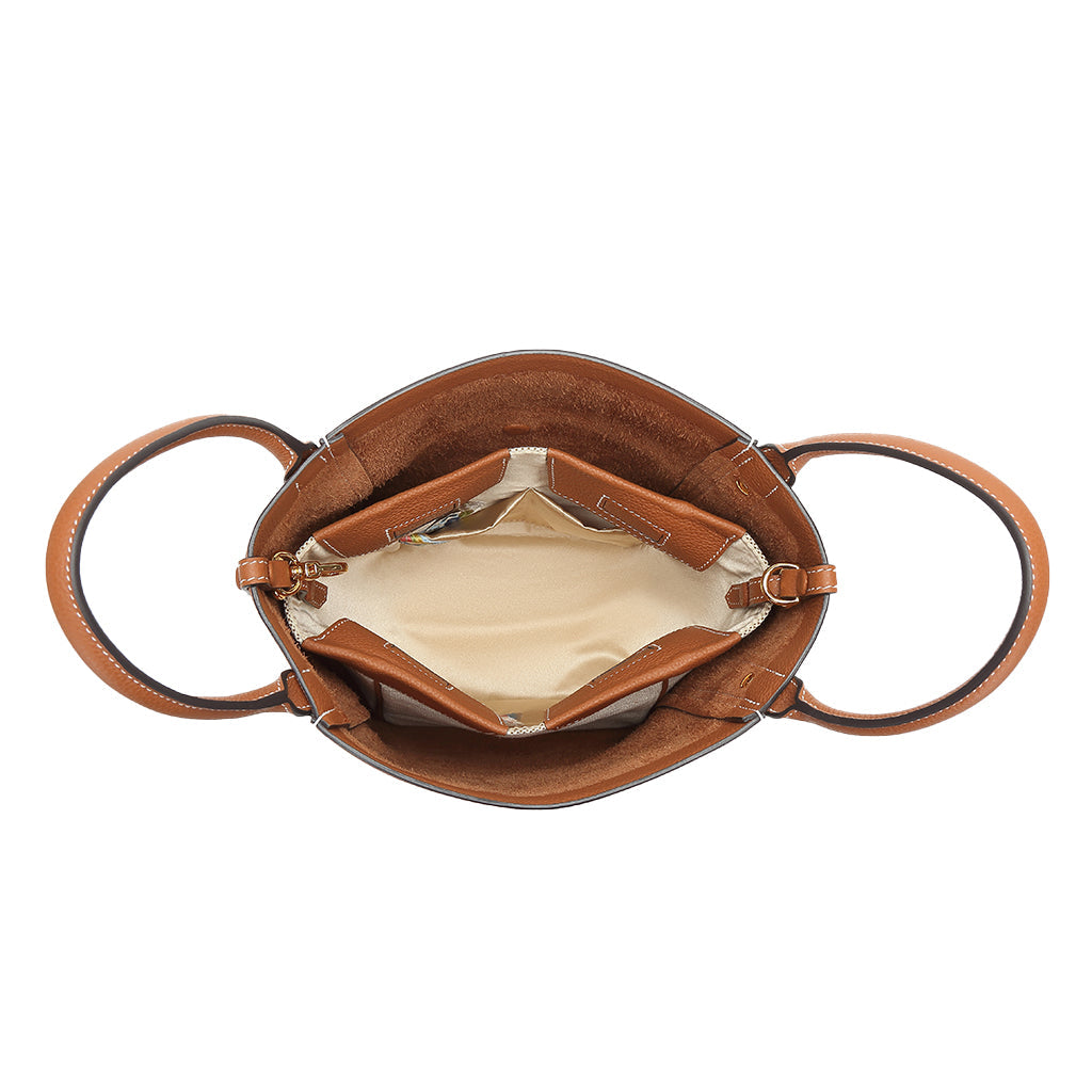 Handmade Leather Tote Bag - Large Size