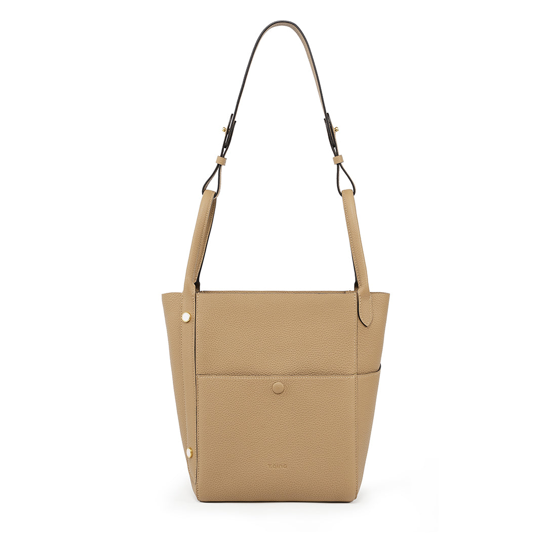 Handmade Leather Tote Bag - Large Size