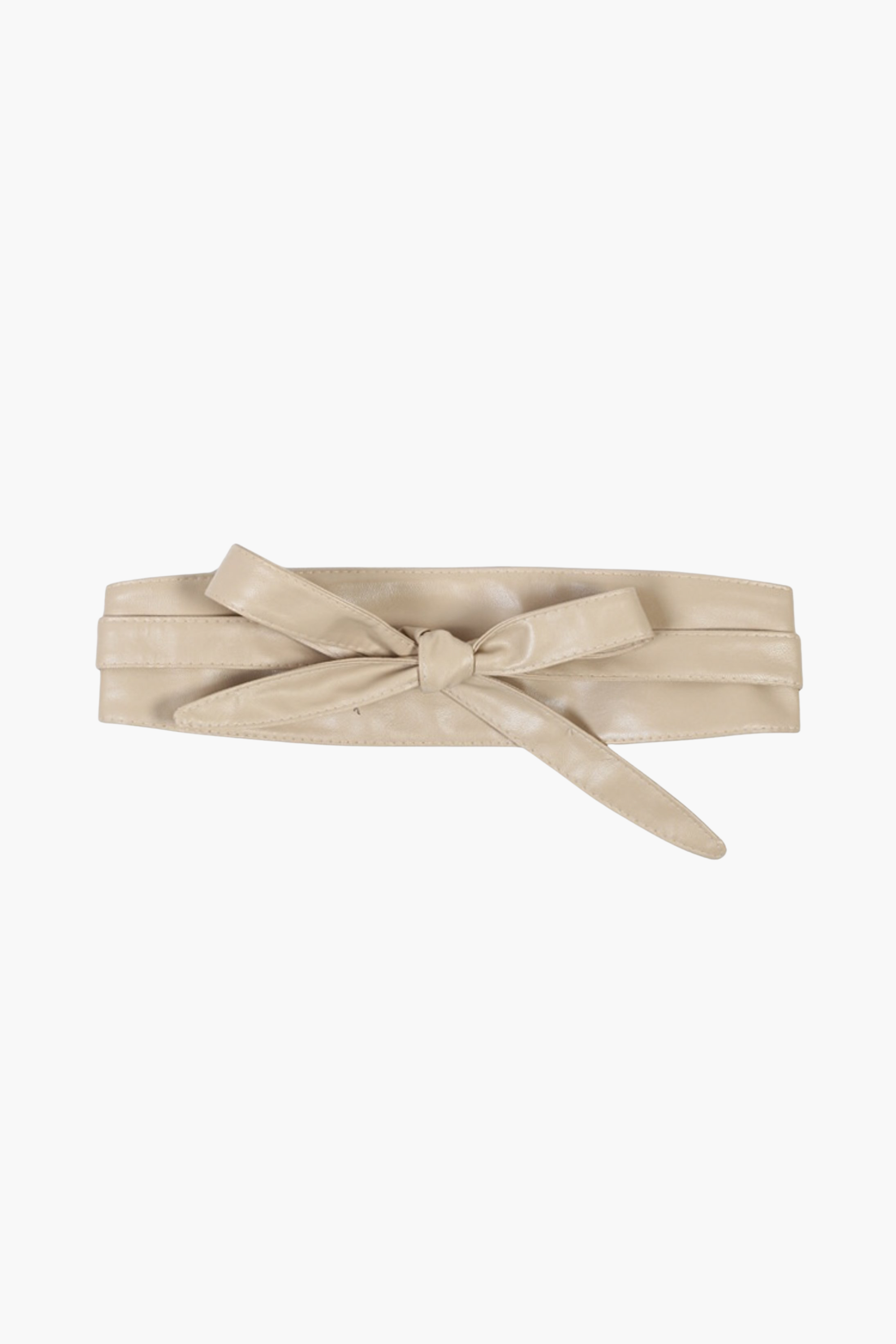 Vegan Leather Wrap Belt