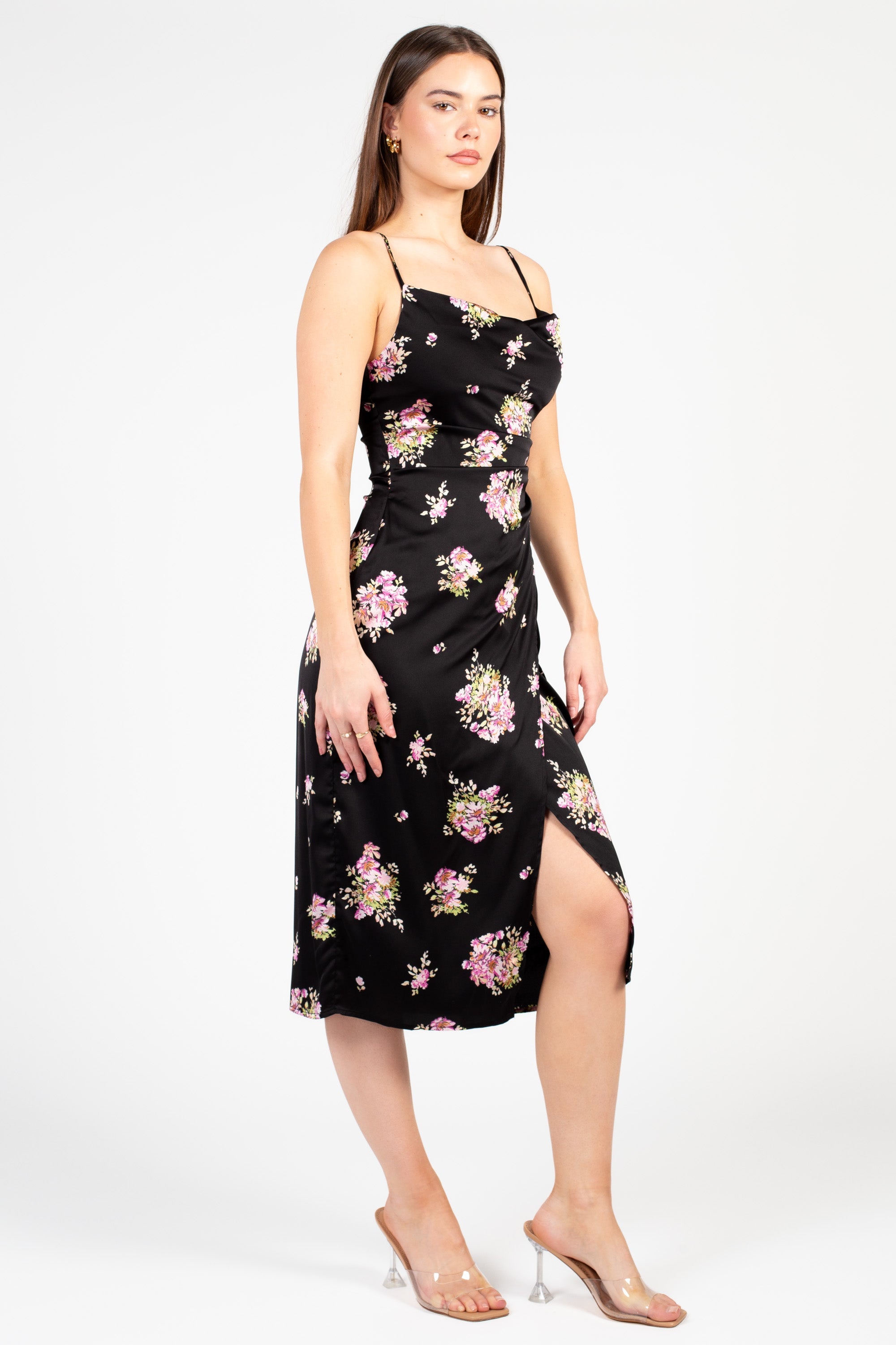 Clarisse Floral Midi Dress