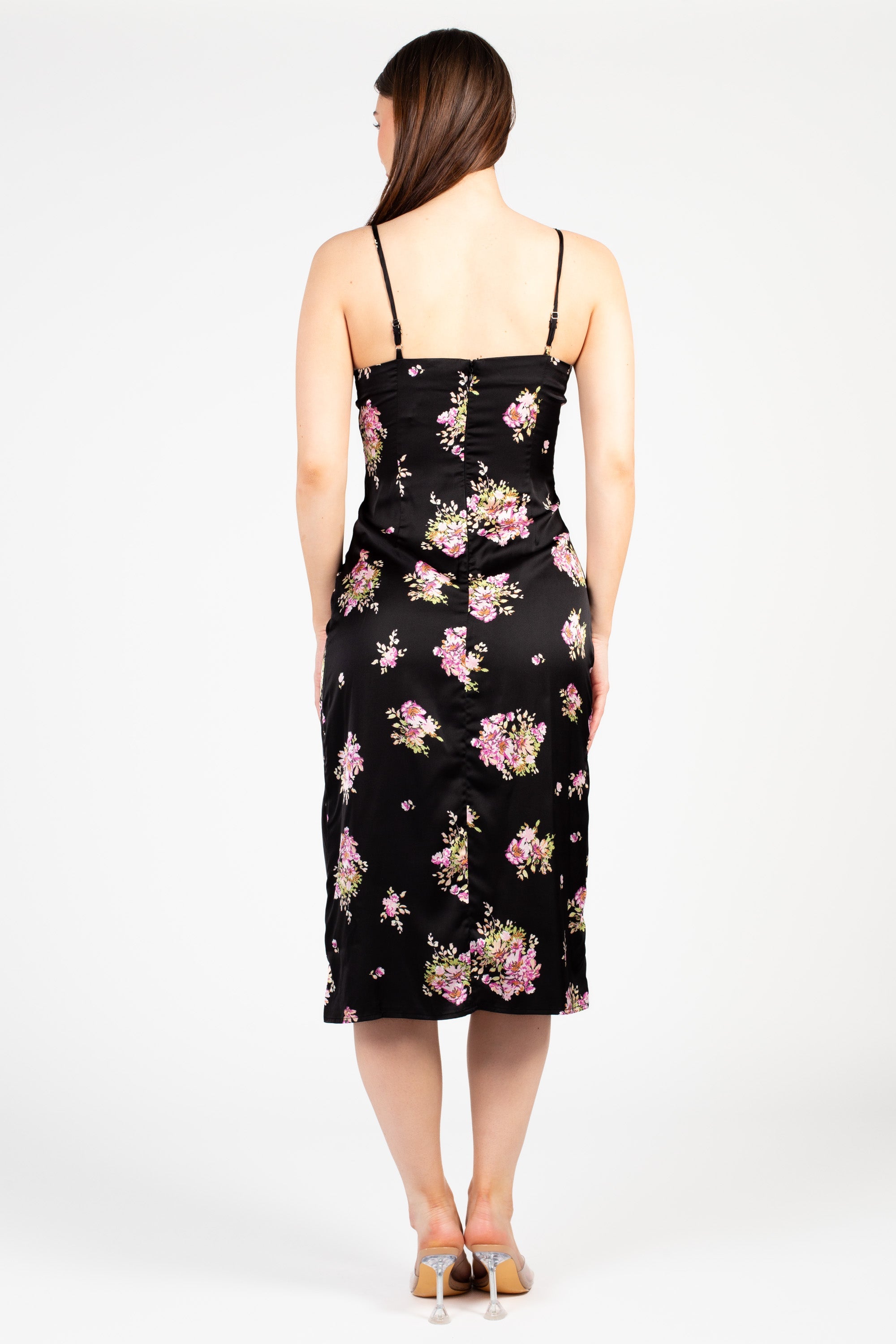 Clarisse Floral Midi Dress