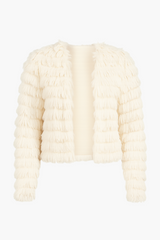 Callie Shaggy Fringe Jacket