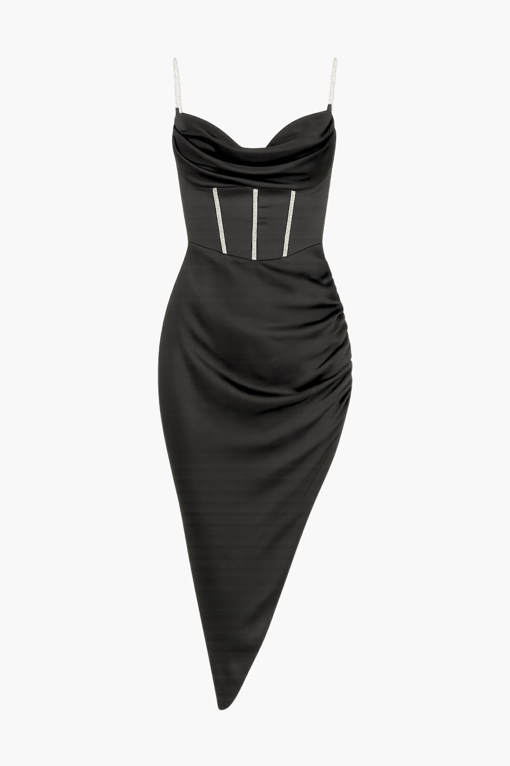Amara Rhinestone Corset Mini Dress