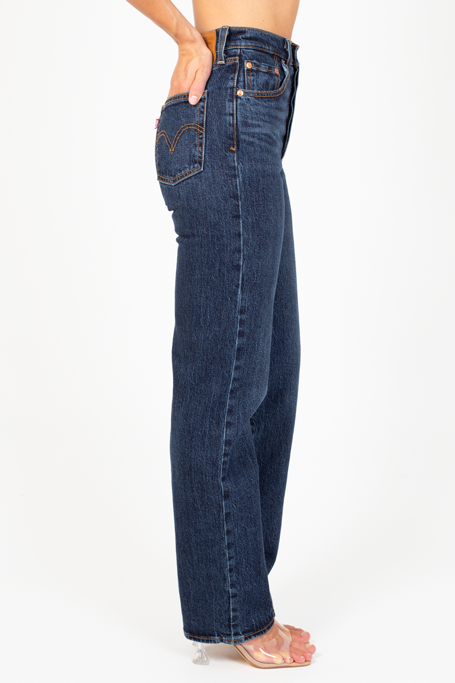 Levi's® Ribcage Straight Full Length Jeans