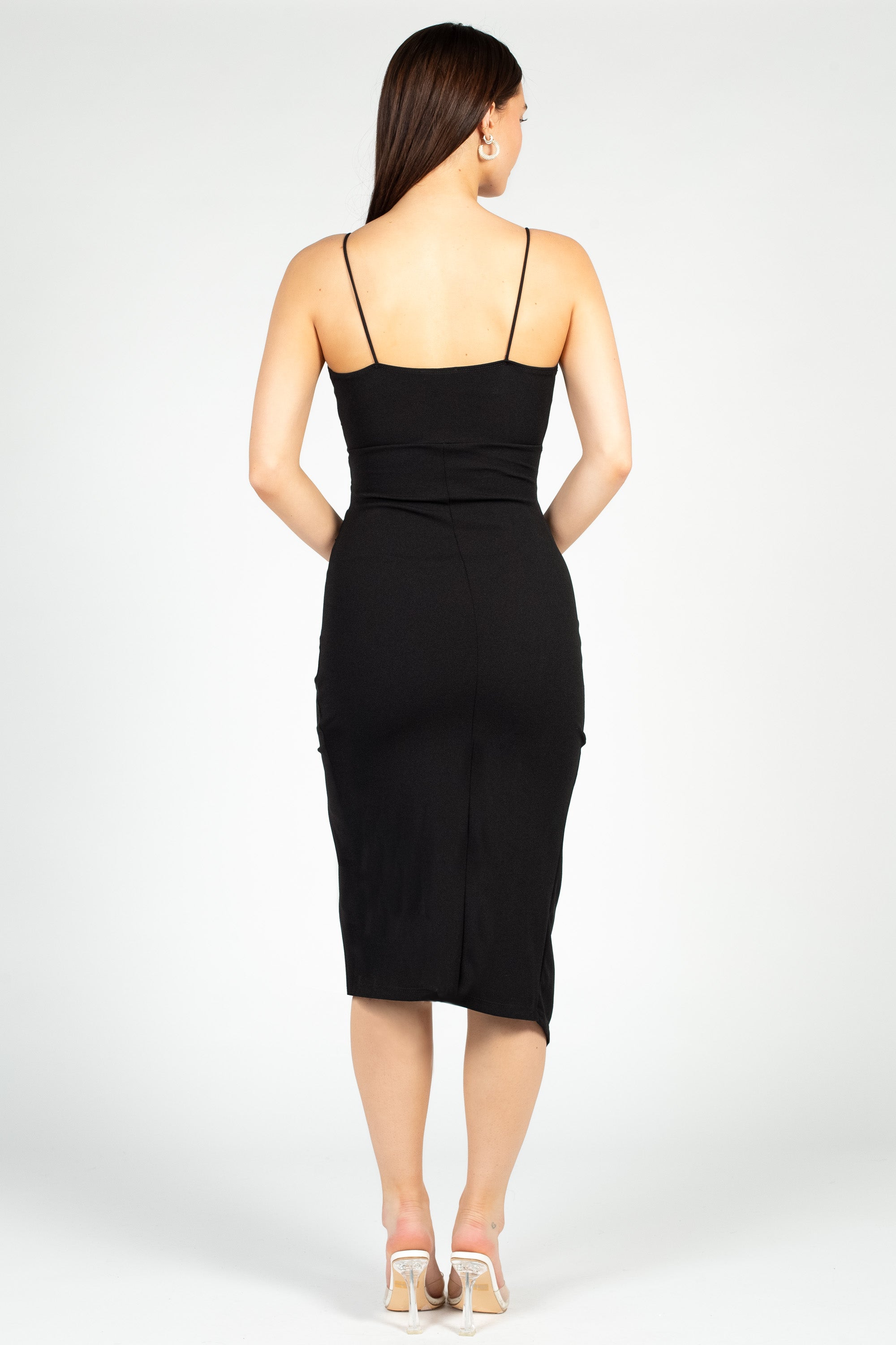 Jessica Tulip Bodycon Midi Dress