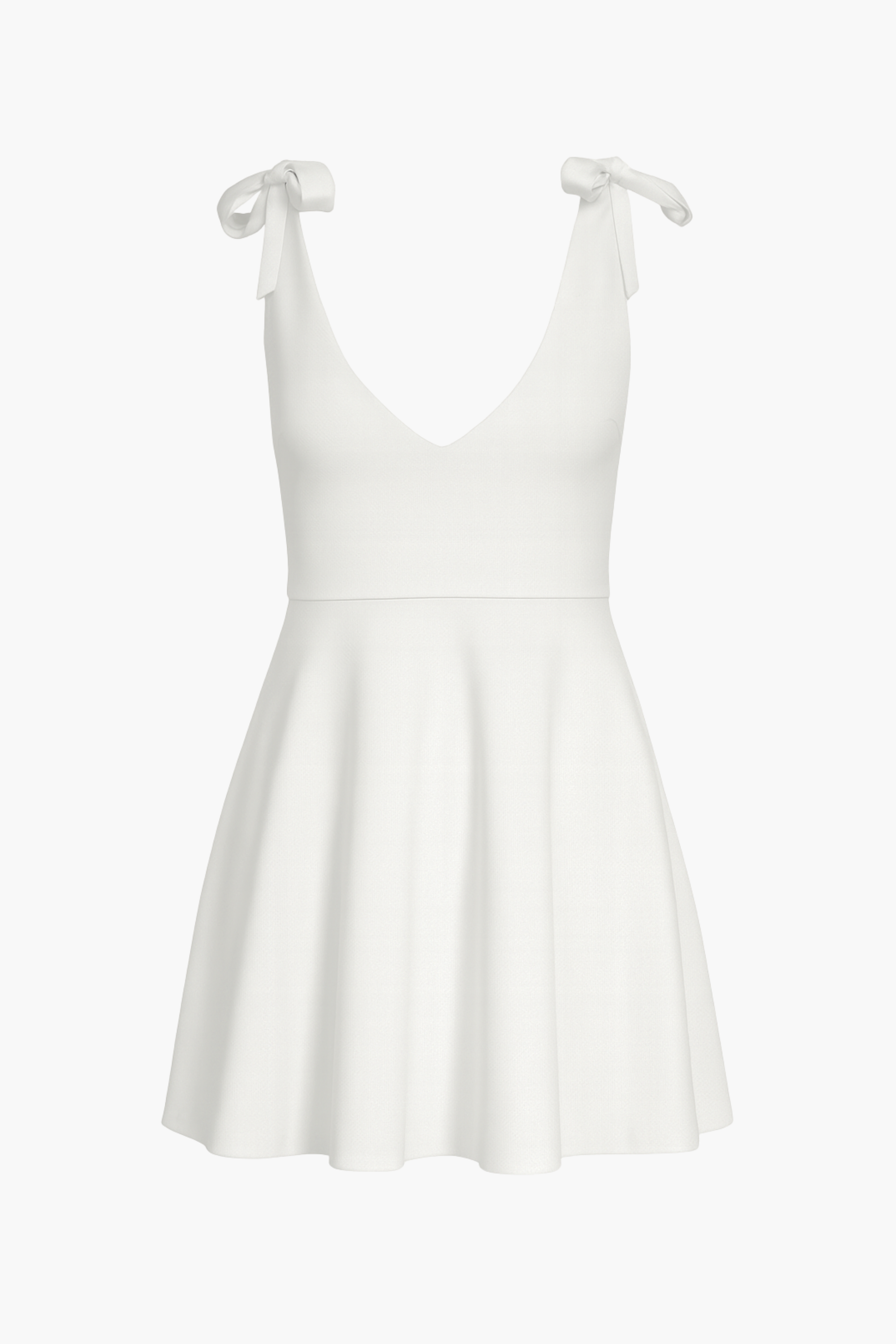 Gabriella Tie Shoulder Skater Mini Dress