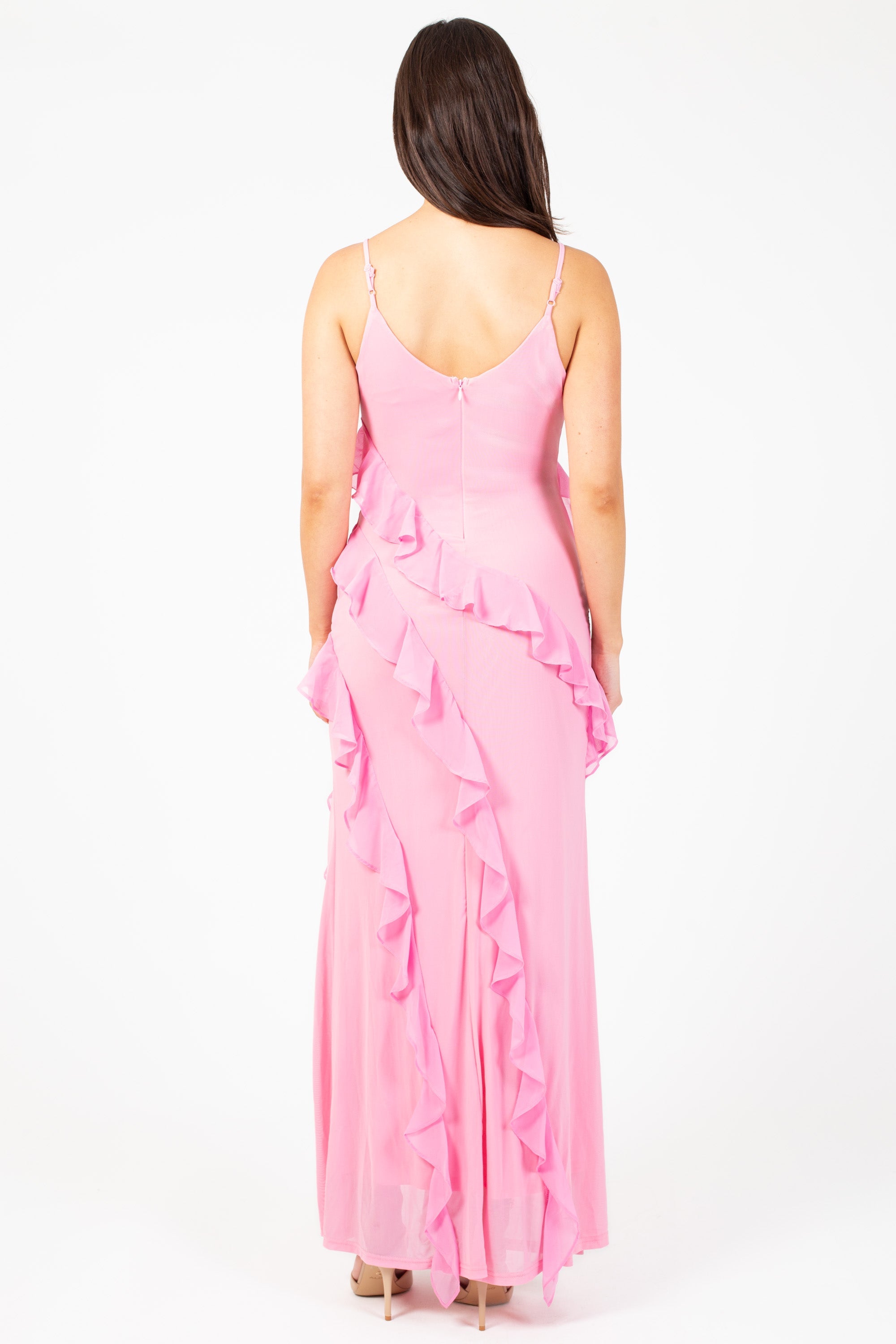 Aurora Ruffle Maxi Dress